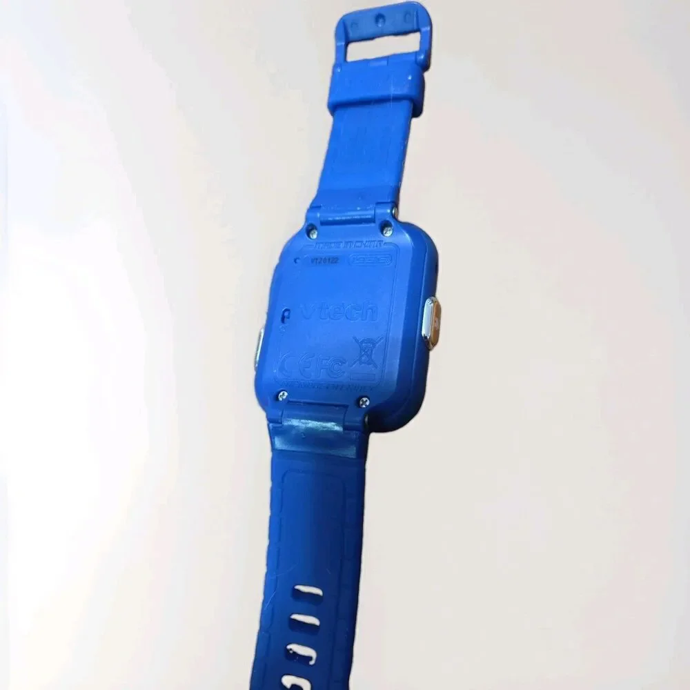 VTech KidiZoom Smartwatch DX2 Blue Kids Smart Watch Camera Games Charger Tested